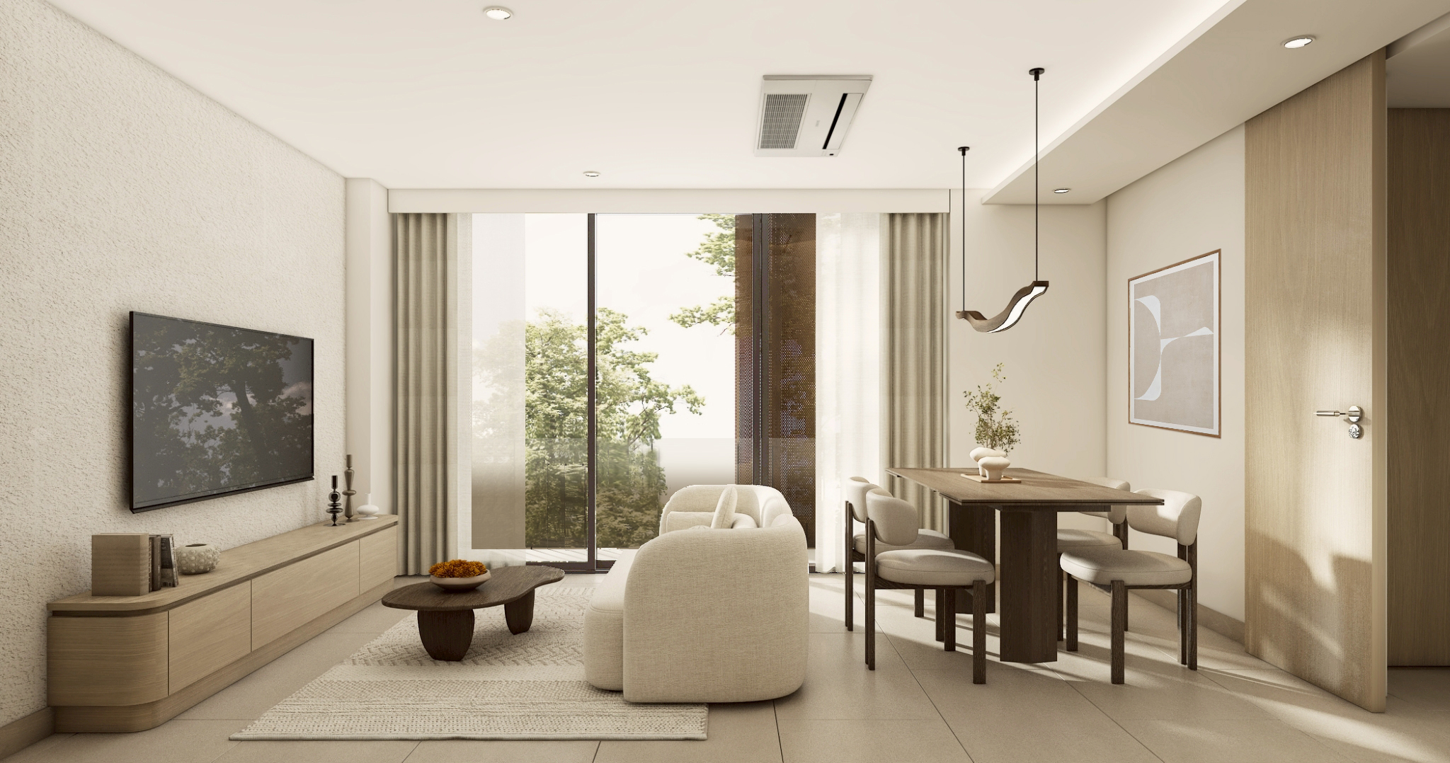 Silhouette By The Zero — 2 Bedrooms (53.9–66.7 sqm)