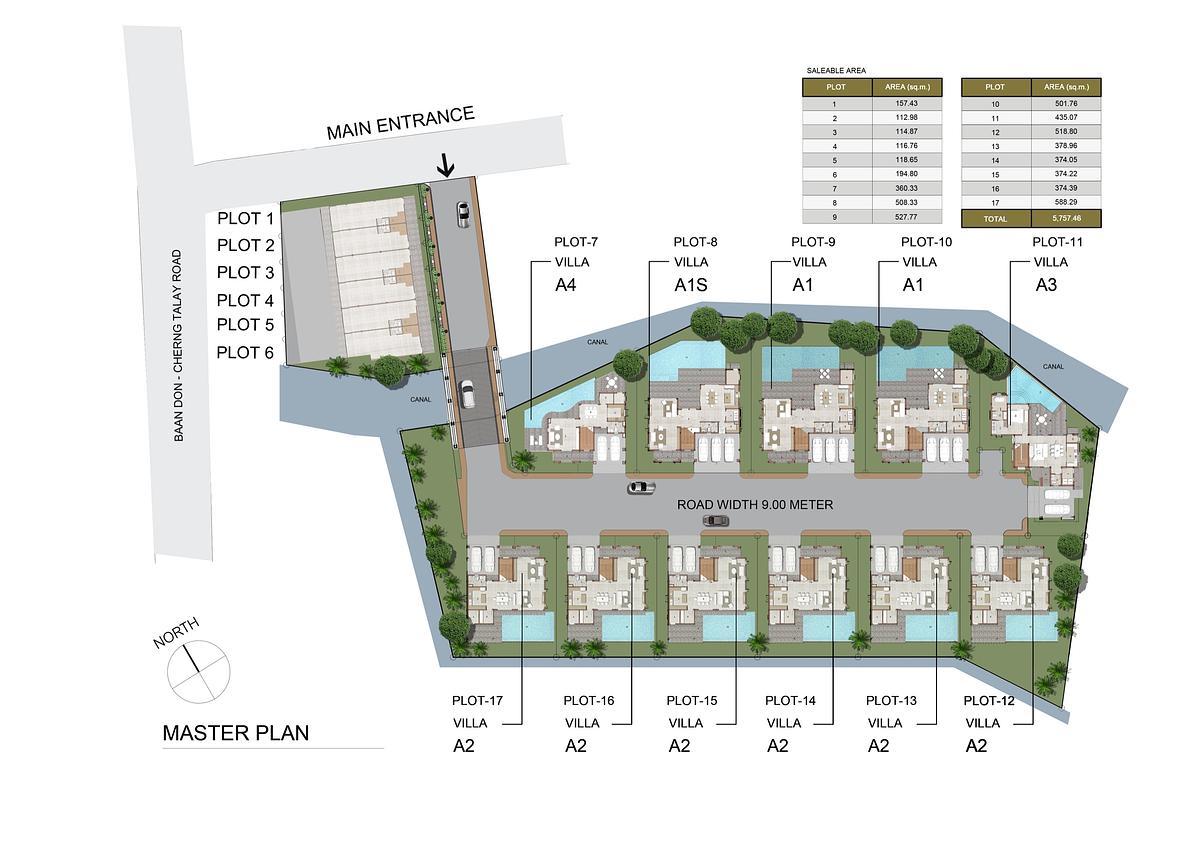 Fifth Element Villas — 3 Bedroom Villa (485–491 sqm)