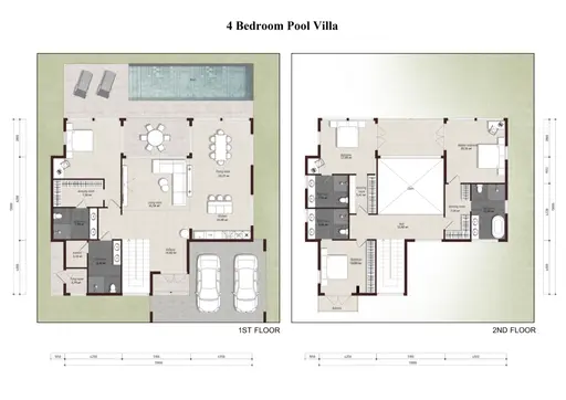 9Nile Residence — فيلا بمسبح وإطلالة على البحيرة مكونة من 4 غرف نوم (378 متر مربع) - صورة 6