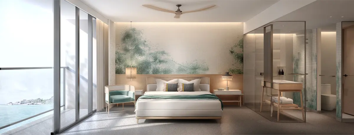 สตูดิโอพร้อมสระว่ายน้ำส่วนตัว ใน Platinum Bay หาดกมลา