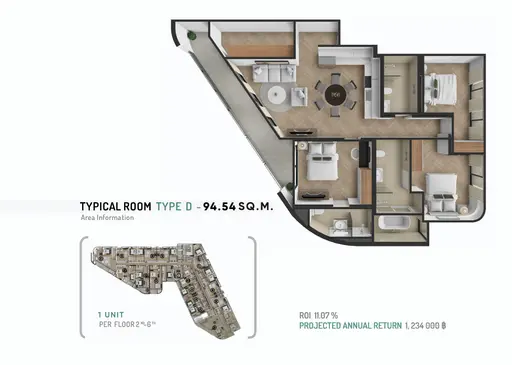 The Zero Bang Tao — 3 Bedroom (95 sqm) - Photo 6