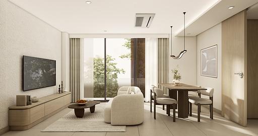 Silhouette By The Zero — 2 Bedrooms (53.9–66.7 sqm)